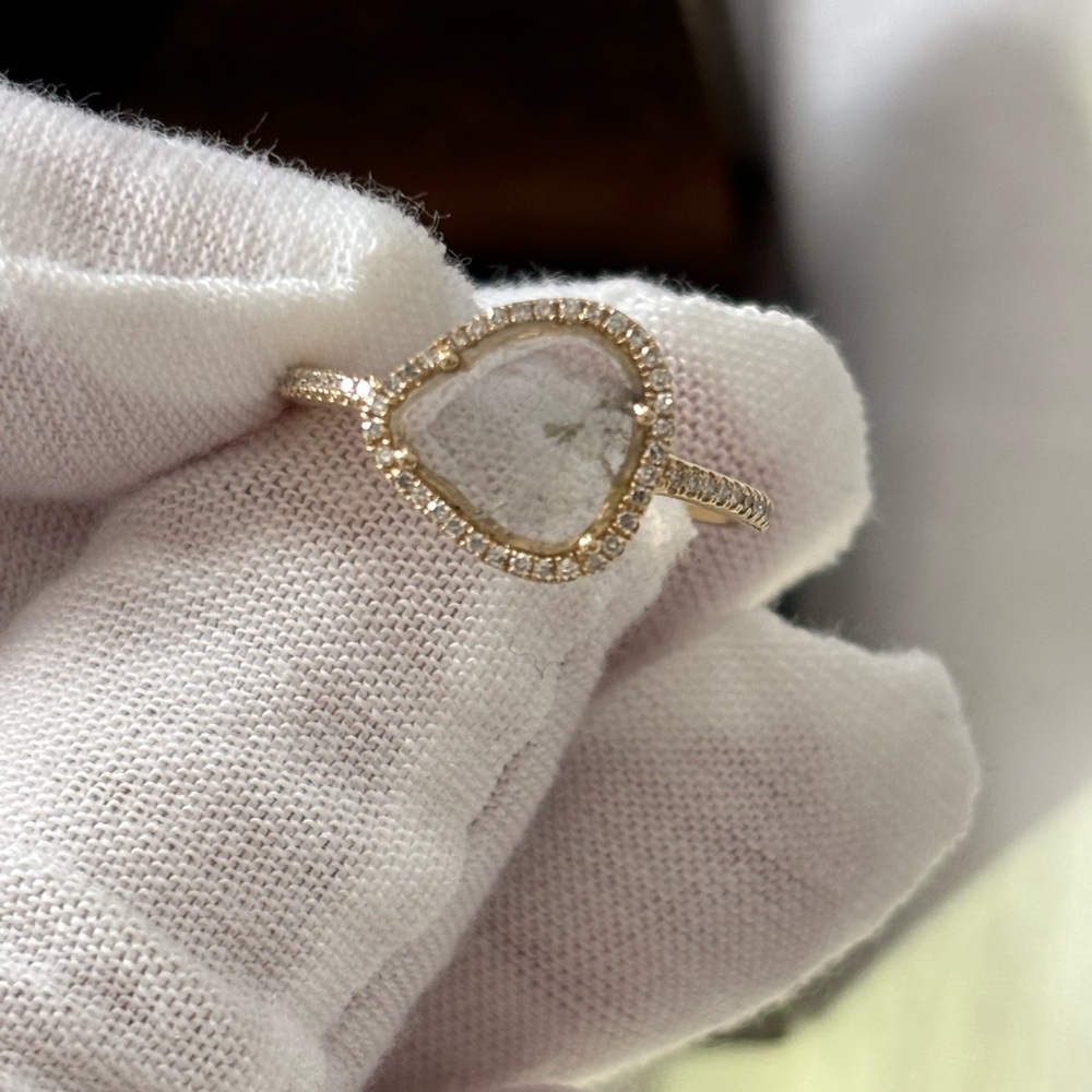 Slice Diamond Ring - image 1